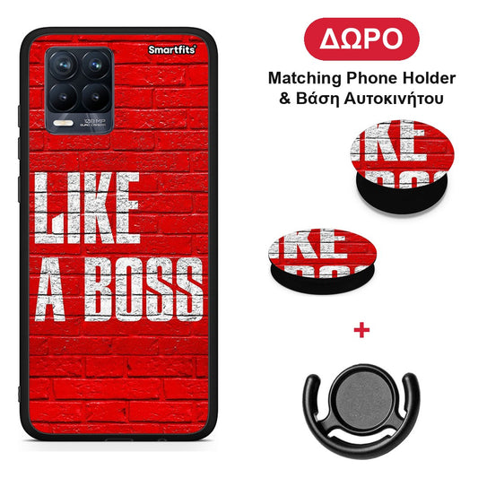 Like A Boss - Realme 8 / 8 Pro θήκη + Δώρο Phone Holder & Βάση Αυτοκινήτου