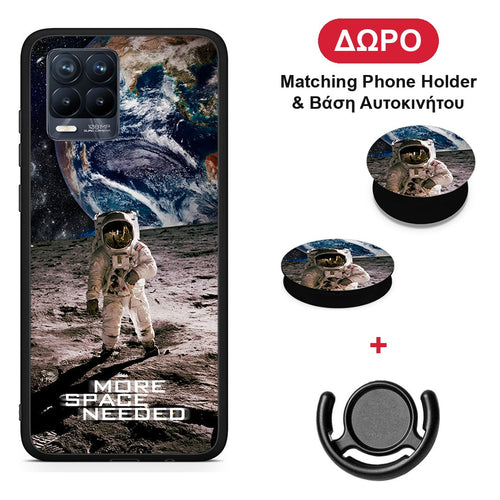 More Space - Realme 8 / 8 Pro θήκη + Δώρο Phone Holder & Βάση Αυτοκινήτου