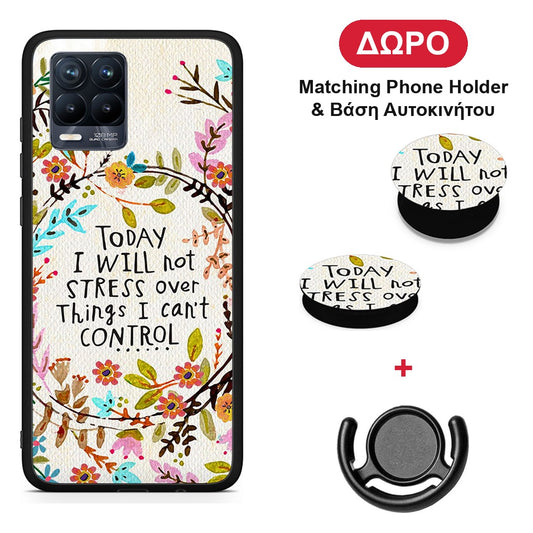 Stress Over - Realme 8 / 8 Pro θήκη + Δώρο Phone Holder & Βάση Αυτοκινήτου