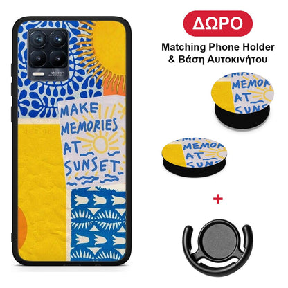 Sunset Memories - Realme 8 / 8 Pro θήκη + Δώρο Phone Holder & Βάση Αυτοκινήτου