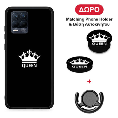 Valentine Queen - Realme 8 / 8 Pro θήκη + Δώρο Phone Holder & Βάση Αυτοκινήτου