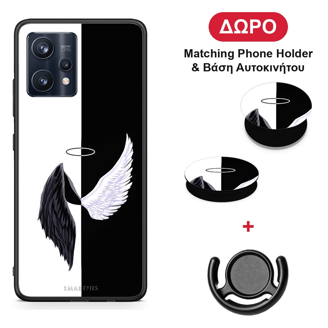 Angels Demons - Realme 9 / 9 Pro+ 5G θήκη + Δώρο Phone Holder & Βάση Αυτοκινήτου