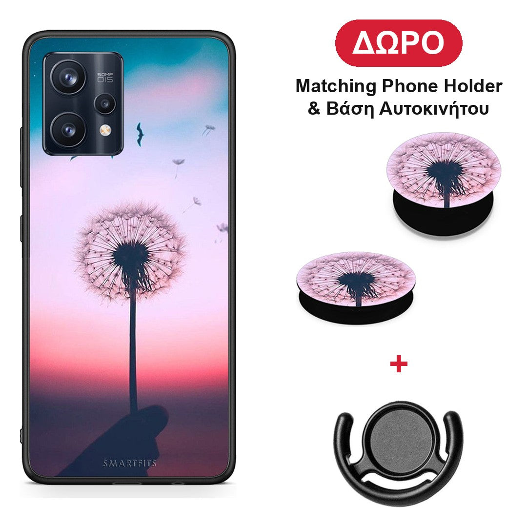 Boho Wish - Realme 9 / 9 Pro+ 5G θήκη + Δώρο Phone Holder & Βάση Αυτοκινήτου