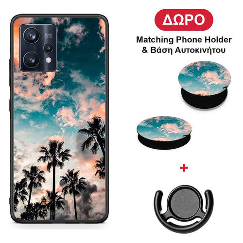 Summer Sky - Realme 9 / 9 Pro+ 5G θήκη + Δώρο Phone Holder & Βάση Αυτοκινήτου