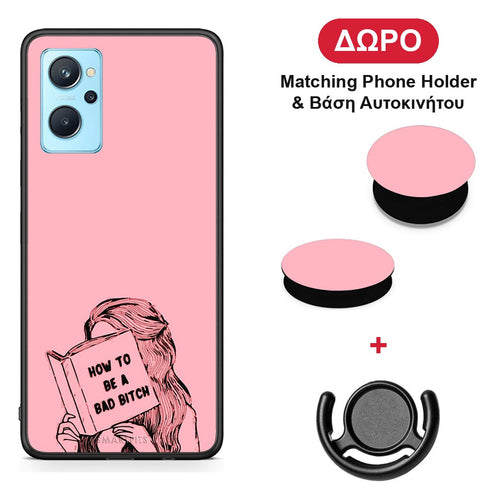 Bad Bitch - Realme 9i θήκη + Δώρο Phone Holder & Βάση Αυτοκινήτου