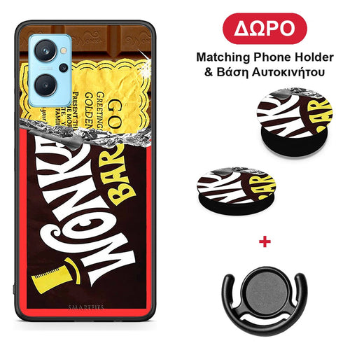 Golden Ticket - Realme 9i θήκη + Δώρο Phone Holder & Βάση Αυτοκινήτου
