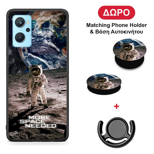 More Space - Realme 9i θήκη + Δώρο Phone Holder & Βάση Αυτοκινήτου