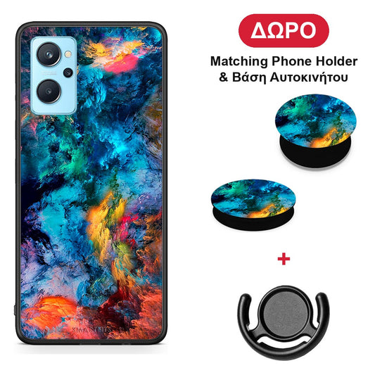 Paint Crayola - Realme 9i θήκη + Δώρο Phone Holder & Βάση Αυτοκινήτου