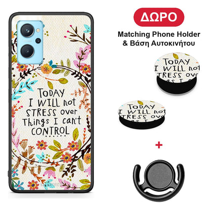 Stress Over - Realme 9i θήκη + Δώρο Phone Holder & Βάση Αυτοκινήτου