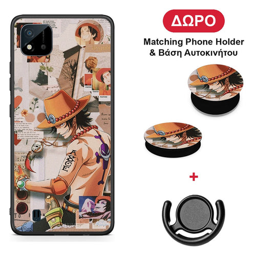 Anime Collage - Realme C11 2021 / C20 θήκη + Δώρο Phone Holder & Βάση Αυτοκινήτου
