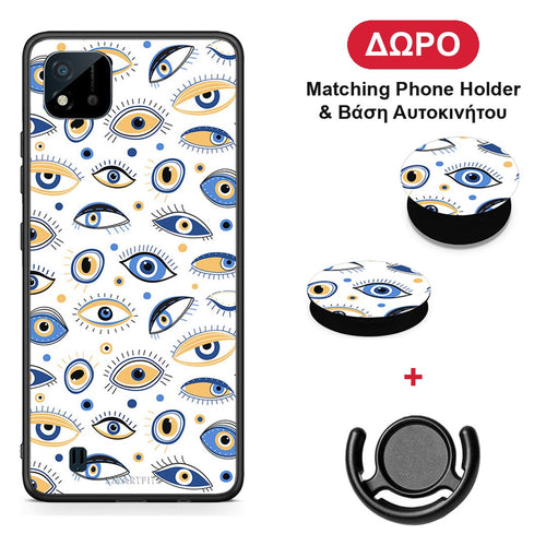 Ftou Ftou - Realme C11 2021 / C20 θήκη + Δώρο Phone Holder & Βάση Αυτοκινήτου