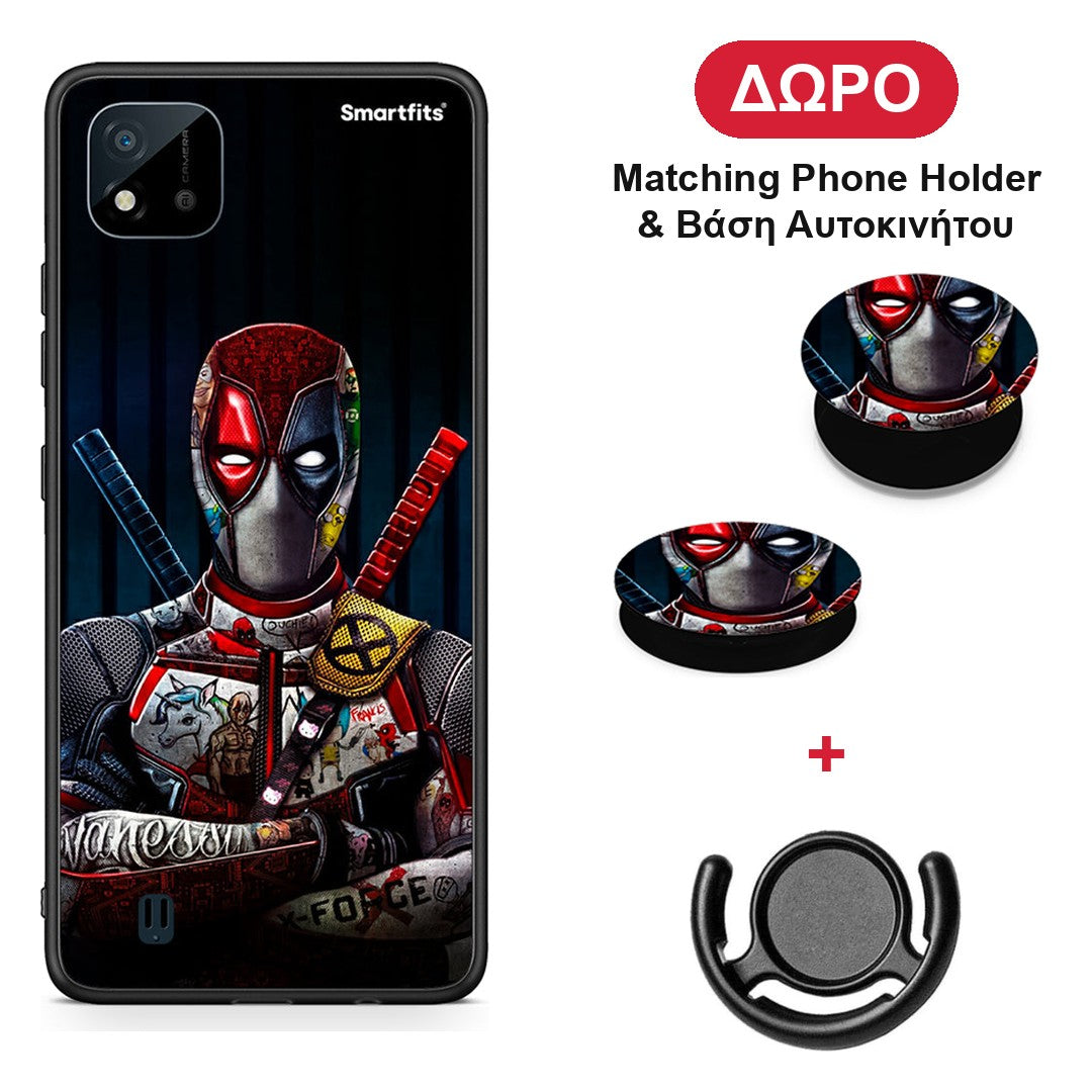 Funny Guy - Realme C11 2021 / C20 θήκη + Δώρο Phone Holder & Βάση Αυτοκινήτου