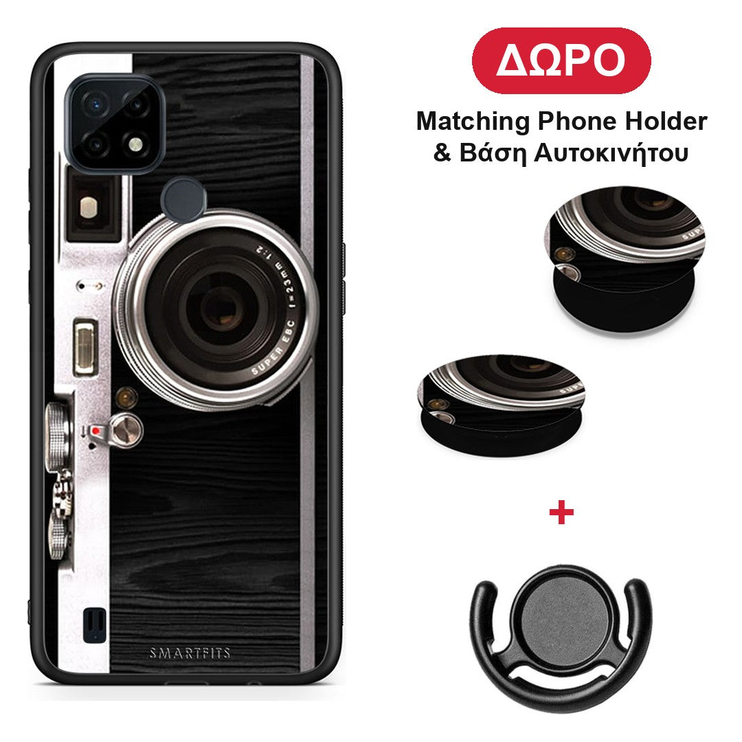 Emily In Paris - Realme C21 θήκη + Δώρο Phone Holder & Βάση Αυτοκινήτου
