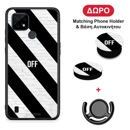 Get Off - Realme C21 θήκη + Δώρο Phone Holder & Βάση Αυτοκινήτου