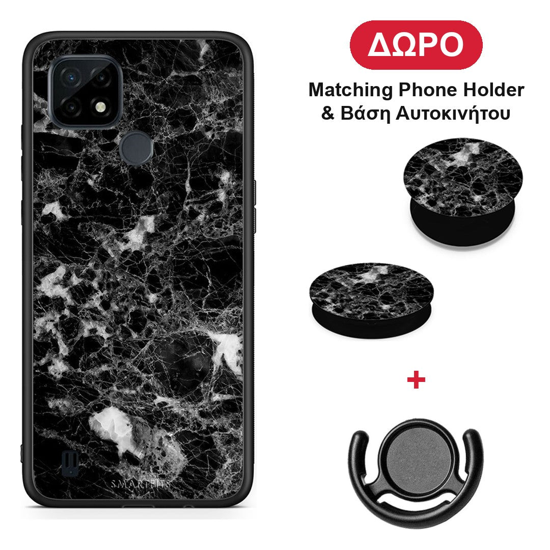 Marble Male - Realme C21 θήκη + Δώρο Phone Holder & Βάση Αυτοκινήτου