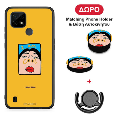 So Cool - Realme C21 θήκη + Δώρο Phone Holder & Βάση Αυτοκινήτου
