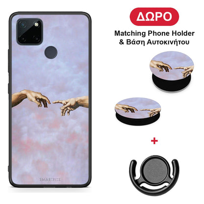 Adam Hand - Realme C21Y / C25Y / 7i (Global) θήκη + Δώρο Phone Holder & Βάση Αυτοκινήτου