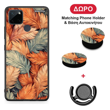 Autumn Leaves - Realme C21Y / C25Y / 7i (Global) θήκη + Δώρο Phone Holder & Βάση Αυτοκινήτου