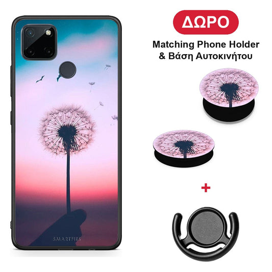 Boho Wish - Realme C21Y / C25Y / 7i (Global) θήκη + Δώρο Phone Holder & Βάση Αυτοκινήτου