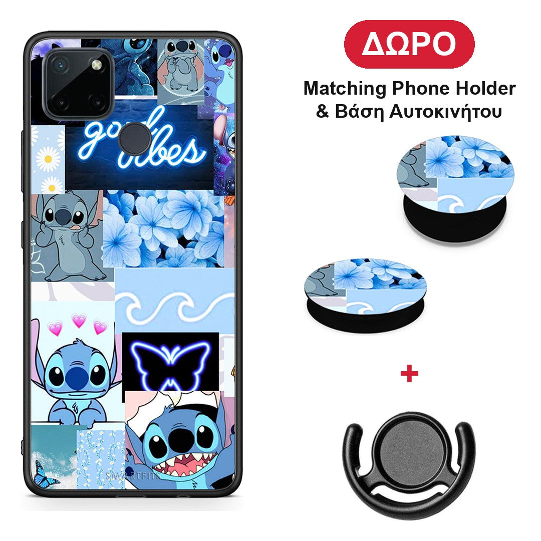 Collage Good Vibes - Realme C21Y / C25Y / 7i (Global) θήκη + Δώρο Phone Holder & Βάση Αυτοκινήτου