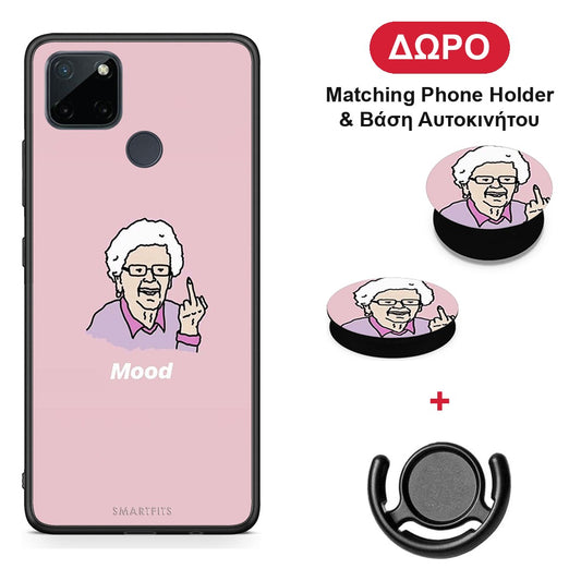 PopArt Mood - Realme C21Y / C25Y / 7i (Global) θήκη + Δώρο Phone Holder & Βάση Αυτοκινήτου