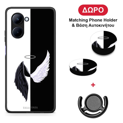 Angels Demons - Realme C33 θήκη + Δώρο Phone Holder & Βάση Αυτοκινήτου