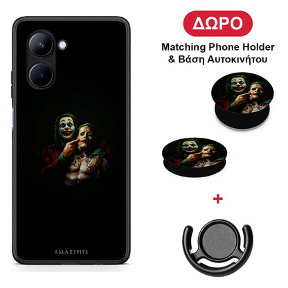 Hero Clown - Realme C33 θήκη + Δώρο Phone Holder & Βάση Αυτοκινήτου