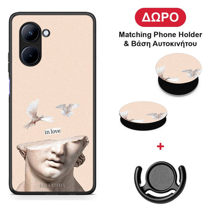 In Love - Realme C33 θήκη + Δώρο Phone Holder & Βάση Αυτοκινήτου