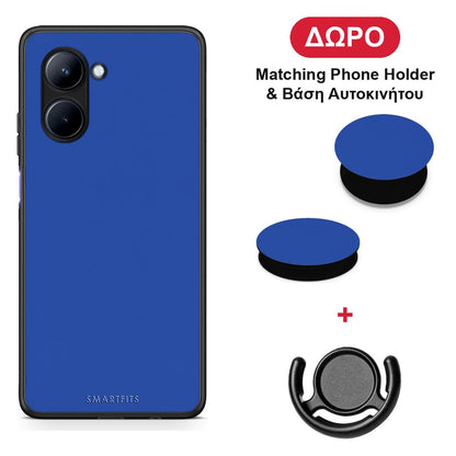 Royal Blue - Realme C33 θήκη + Δώρο Phone Holder & Βάση Αυτοκινήτου