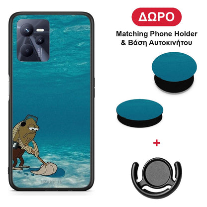 Clean The Ocean - Realme C35 / Narzo 50A Prime θήκη + Δώρο Phone Holder & Βάση Αυτοκινήτου
