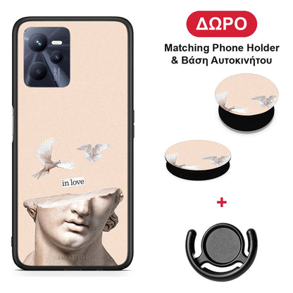 In Love - Realme C35 / Narzo 50A Prime θήκη + Δώρο Phone Holder & Βάση Αυτοκινήτου