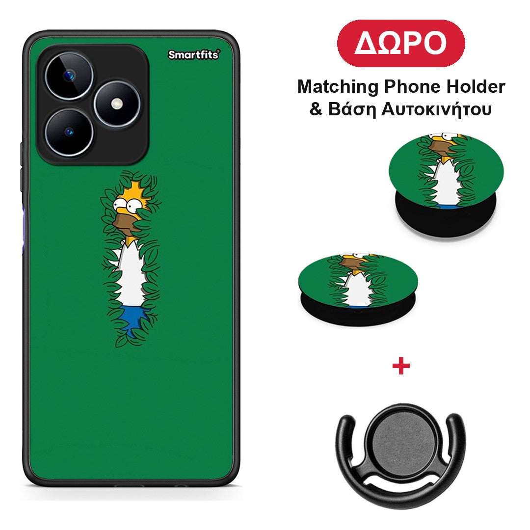 Bush Man - Realme C53 θήκη + Δώρο Phone Holder & Βάση Αυτοκινήτου