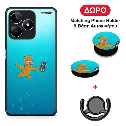 Chasing Money - Realme C53 θήκη + Δώρο Phone Holder & Βάση Αυτοκινήτου