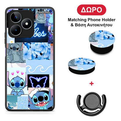 Collage Good Vibes - Realme C53 θήκη + Δώρο Phone Holder & Βάση Αυτοκινήτου