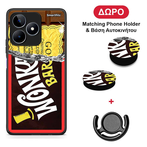 Golden Ticket - Realme C53 θήκη + Δώρο Phone Holder & Βάση Αυτοκινήτου