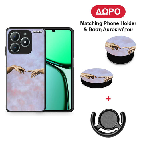 Adam Hand - Realme C63 4G θήκη + Δώρο Phone Holder & Βάση Αυτοκινήτου