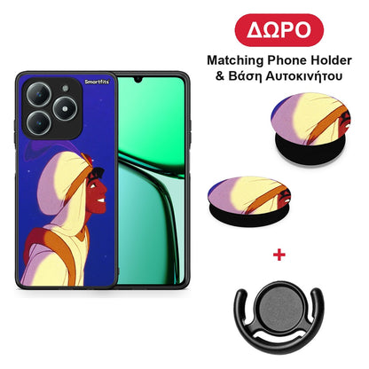 Alladin And Jasmine Love 1 - Realme C63 4G θήκη + Δώρο Phone Holder & Βάση Αυτοκινήτου