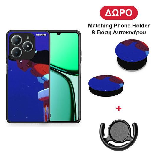 Alladin And Jasmine Love 2 - Realme C63 4G θήκη + Δώρο Phone Holder & Βάση Αυτοκινήτου