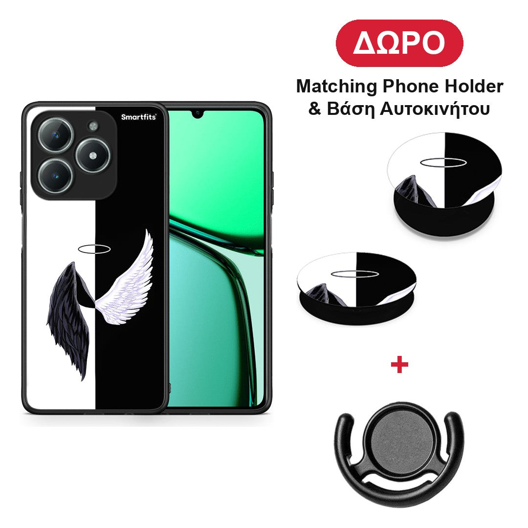 Angels Demons - Realme C63 4G θήκη + Δώρο Phone Holder & Βάση Αυτοκινήτου