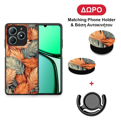 Autumn Leaves - Realme C63 4G θήκη + Δώρο Phone Holder & Βάση Αυτοκινήτου