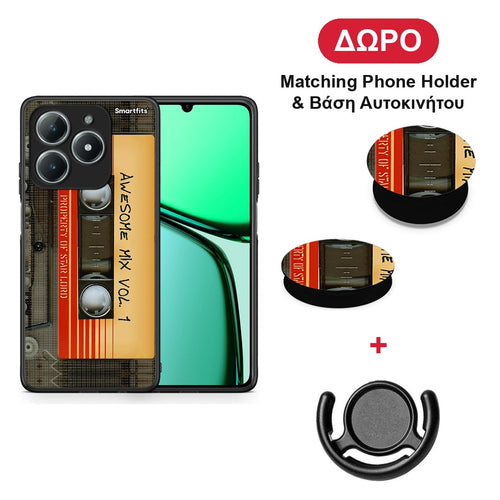 Awesome Mix - Realme C63 4G θήκη + Δώρο Phone Holder & Βάση Αυτοκινήτου