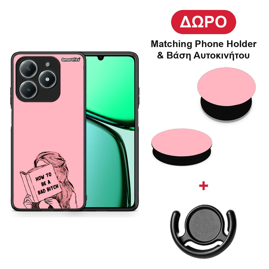 Bad Bitch - Realme C63 4G θήκη + Δώρο Phone Holder & Βάση Αυτοκινήτου
