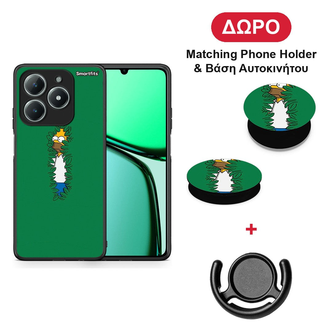 Bush Man - Realme C63 4G θήκη + Δώρο Phone Holder & Βάση Αυτοκινήτου