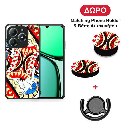 Card Love - Realme C63 4G θήκη + Δώρο Phone Holder & Βάση Αυτοκινήτου
