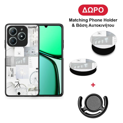 Collage Make Me Wonder - Realme C63 4G θήκη + Δώρο Phone Holder & Βάση Αυτοκινήτου
