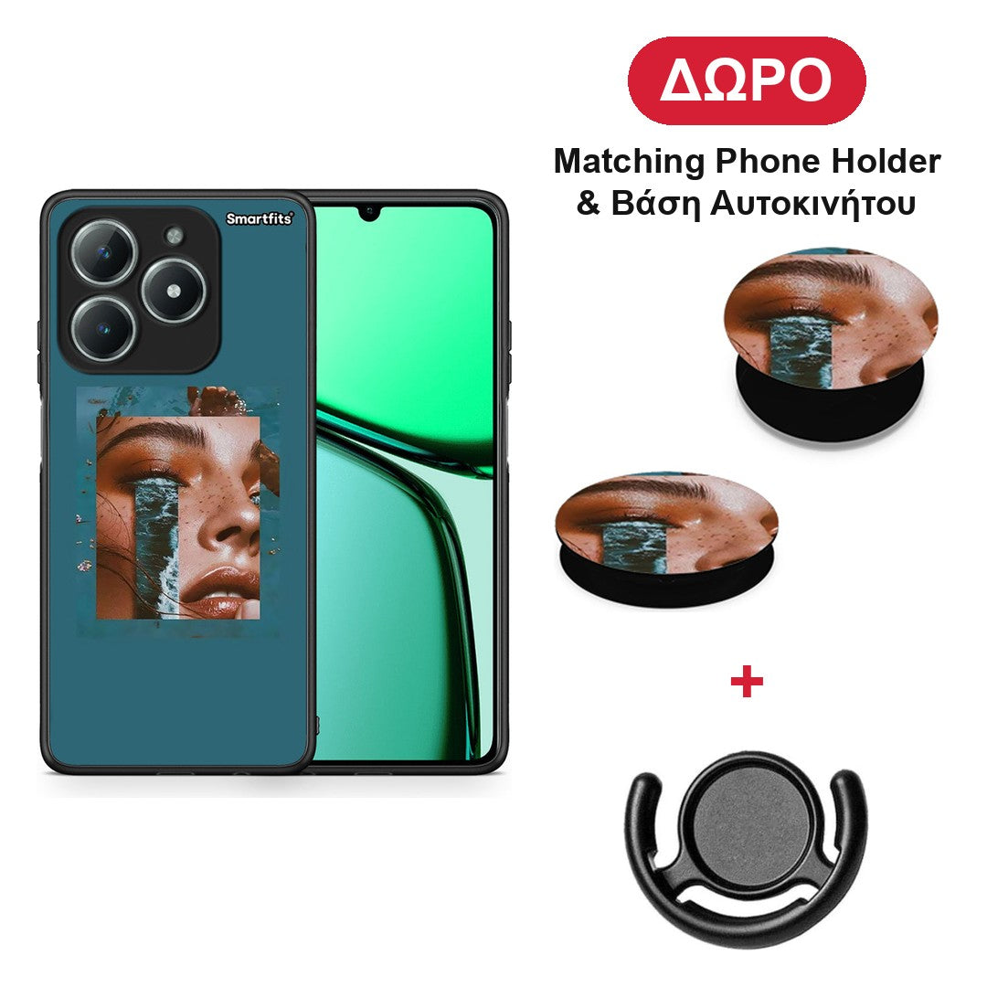Cry An Ocean - Realme C63 4G θήκη + Δώρο Phone Holder & Βάση Αυτοκινήτου