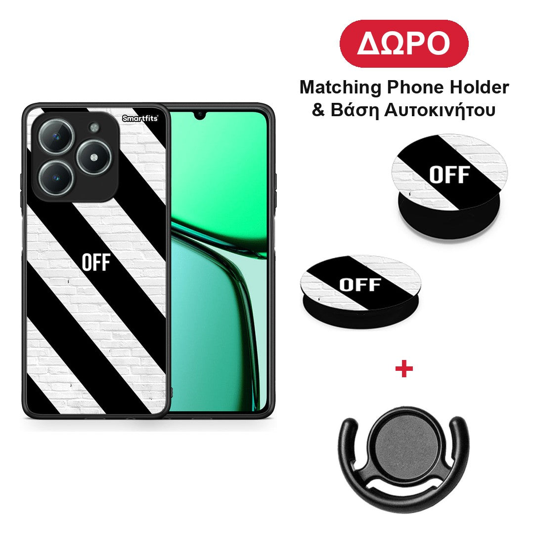 Get Off - Realme C63 4G θήκη + Δώρο Phone Holder & Βάση Αυτοκινήτου