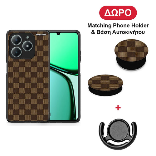 Designer Glamour - Realme C63 4G θήκη + Δώρο Phone Holder & Βάση Αυτοκινήτου