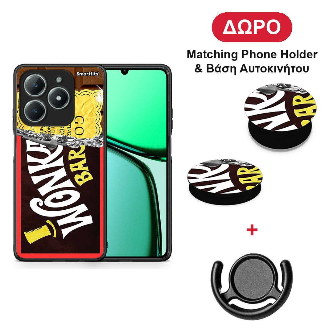 Golden Ticket - Realme C63 4G θήκη + Δώρο Phone Holder & Βάση Αυτοκινήτου
