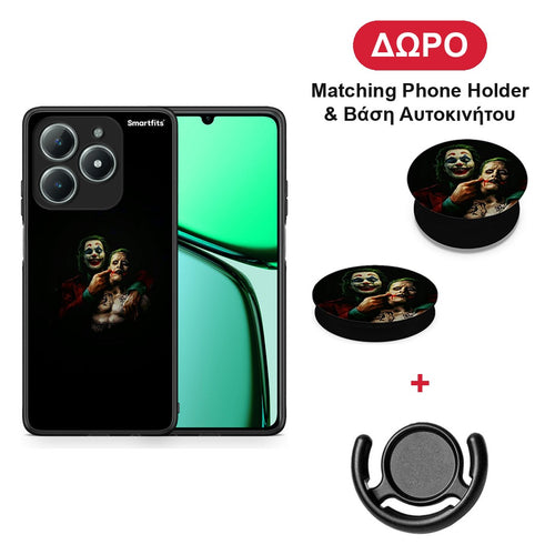 Hero Clown - Realme C63 4G θήκη + Δώρο Phone Holder & Βάση Αυτοκινήτου